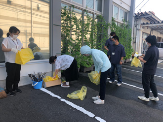 佐川印刷プチ美化環境活動